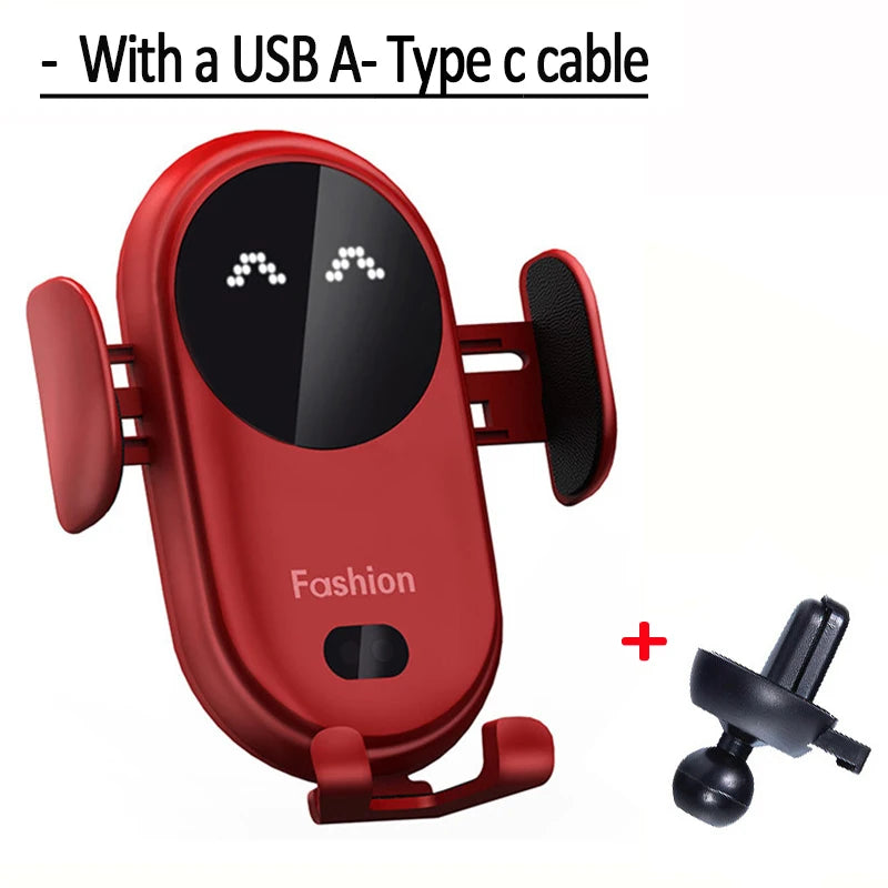 Smart Wireless Car Charger & Phone Holder