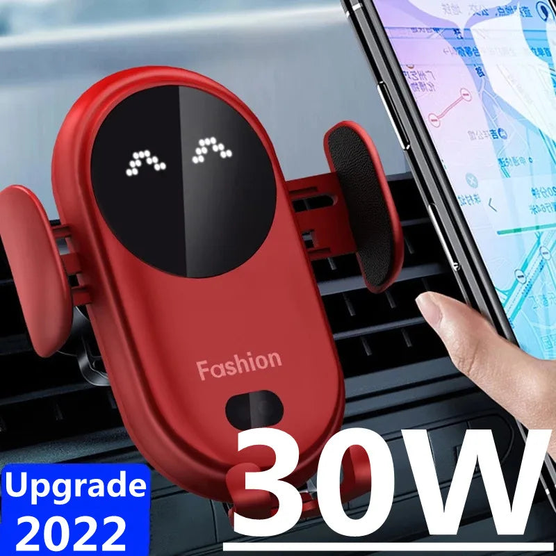 Smart Wireless Car Charger & Phone Holder