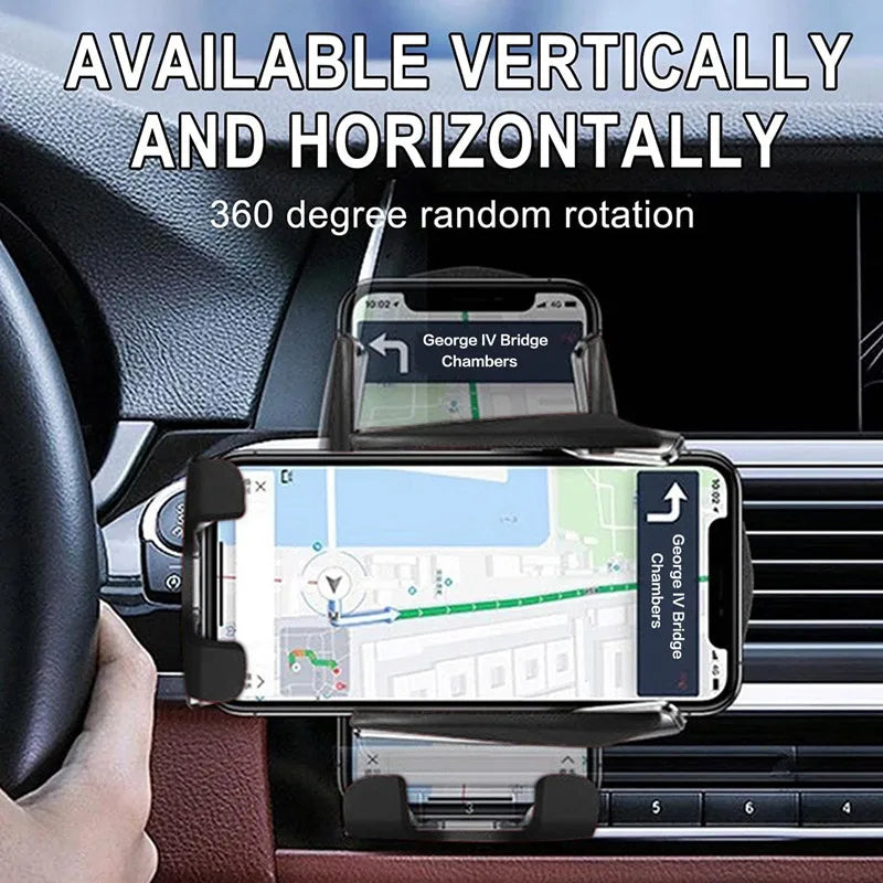 Smart Wireless Car Charger & Phone Holder