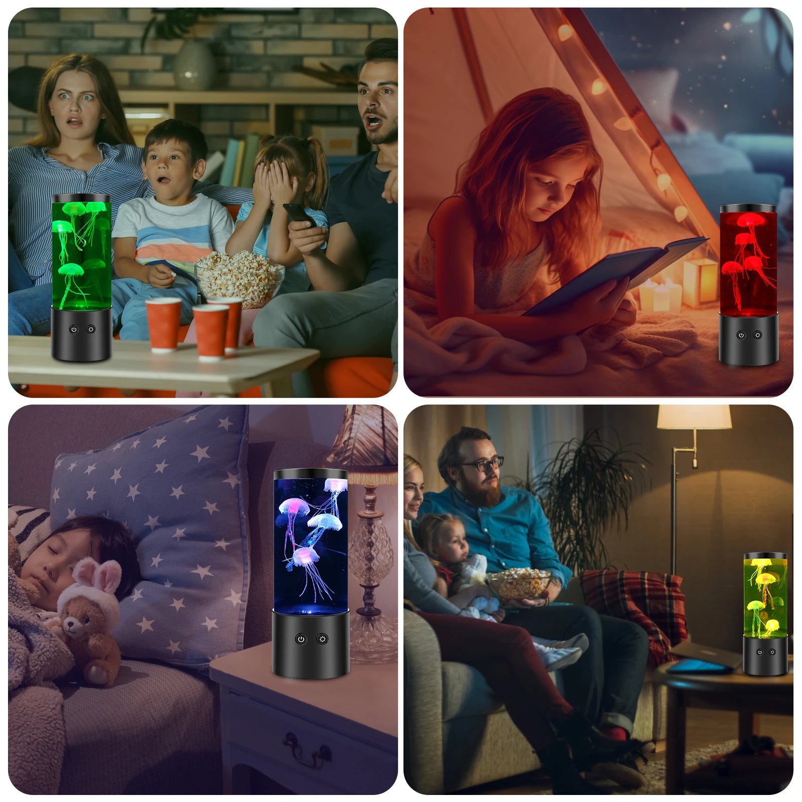 Magic Jellyfish Lamp – Relaxing Ocean LED Night Light