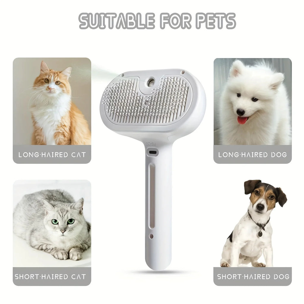 2-in-1 Pet Spray Grooming Comb